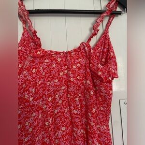 Flower print dress